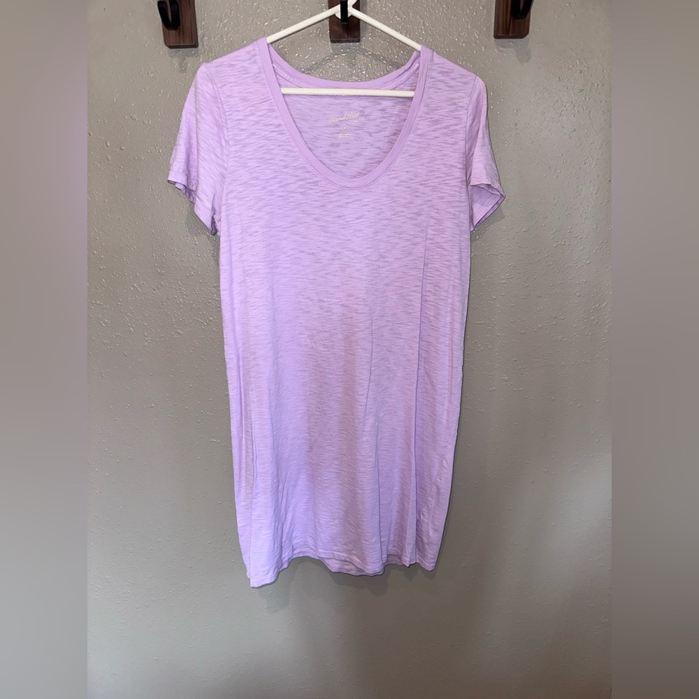 Universal Thread Lavender Scoop Neck Tee Dress